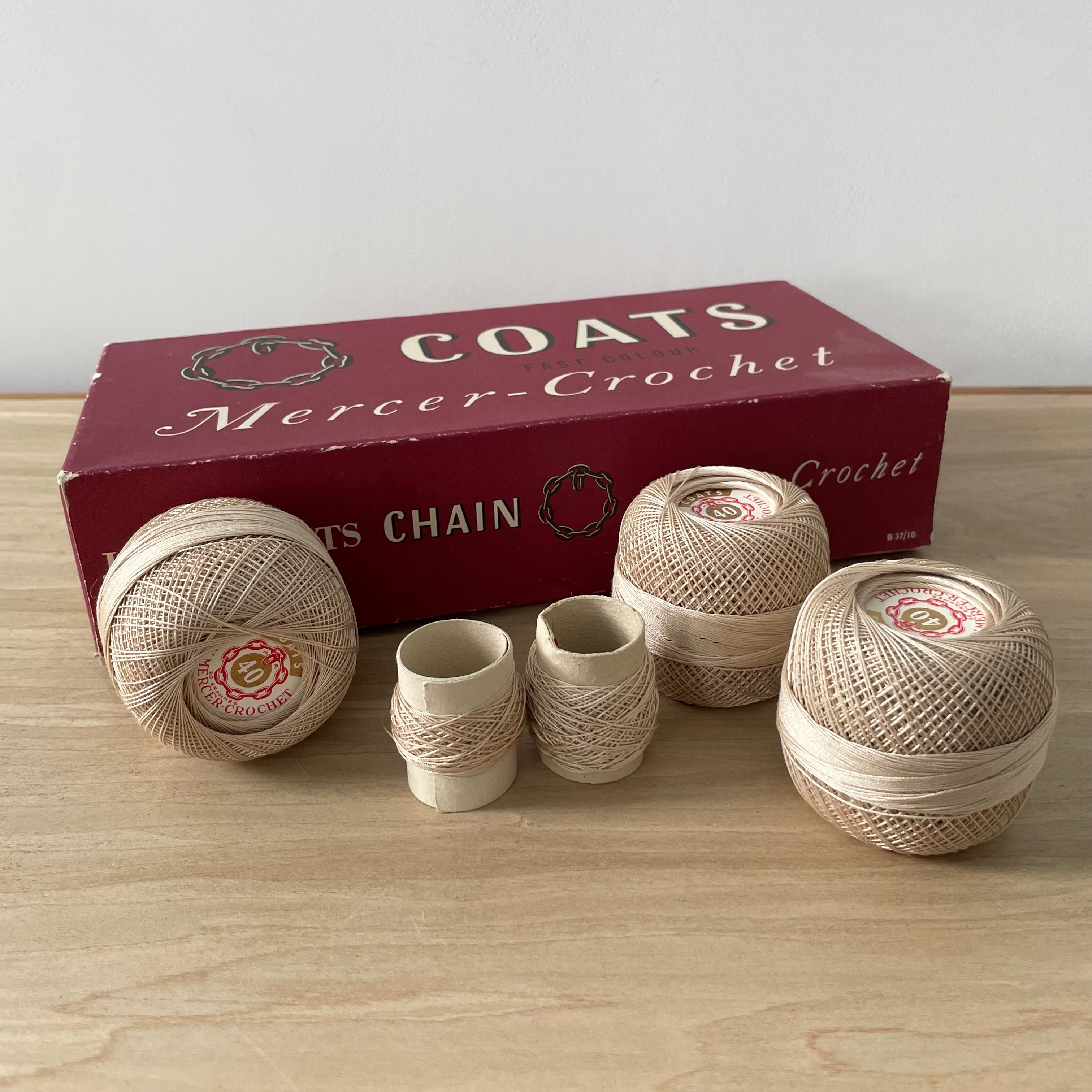 J & P Coats Mercer-Crochet Thread – No. Arl X778