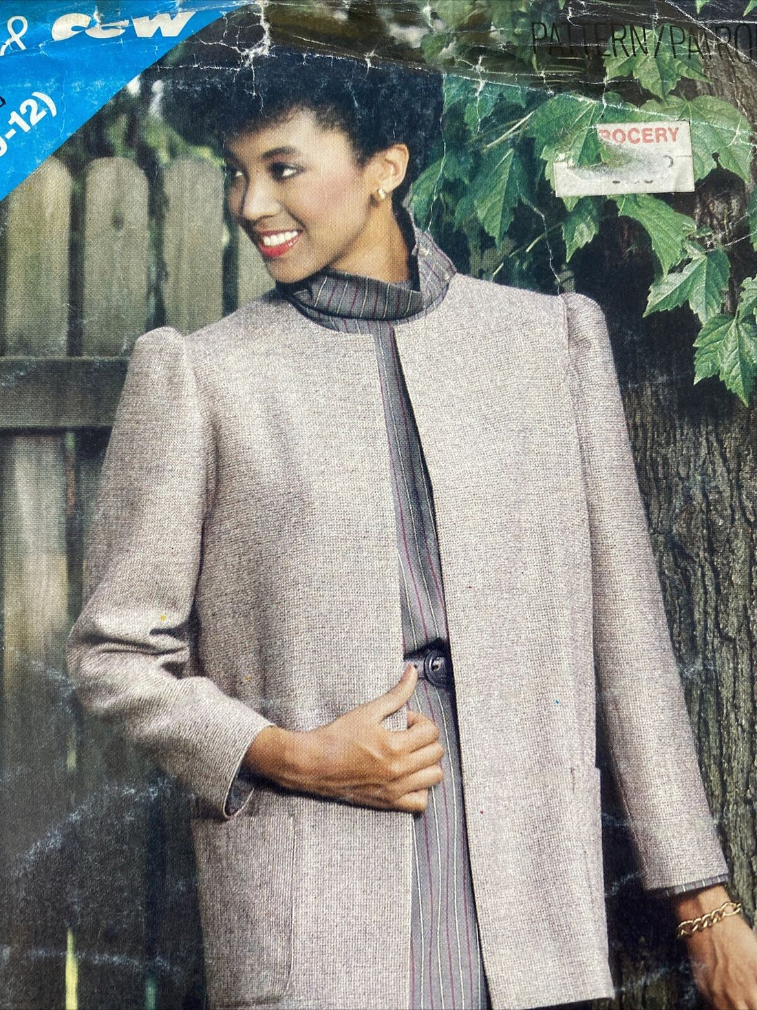 See &amp; Sew Butterick 5204 Womens Size 8- 12 Dress Jacket *