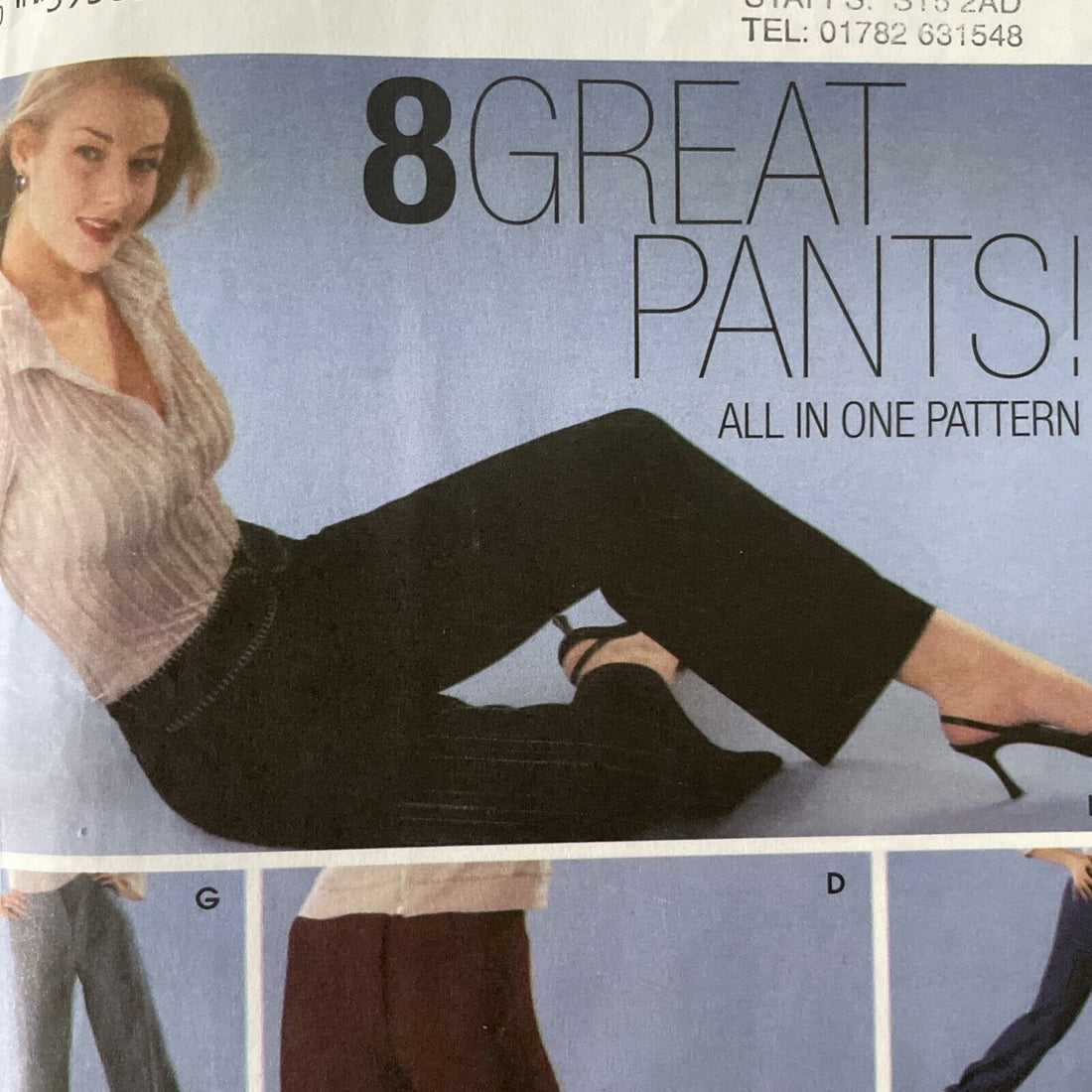 Simplicity 5350 Womens Size 12-18 Trousers FF *