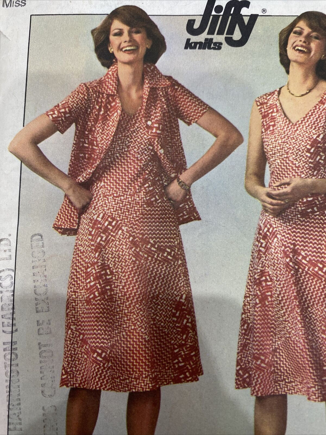Vintage Sewing Pattern Size 14 Dress Jacket Simplicity 7965