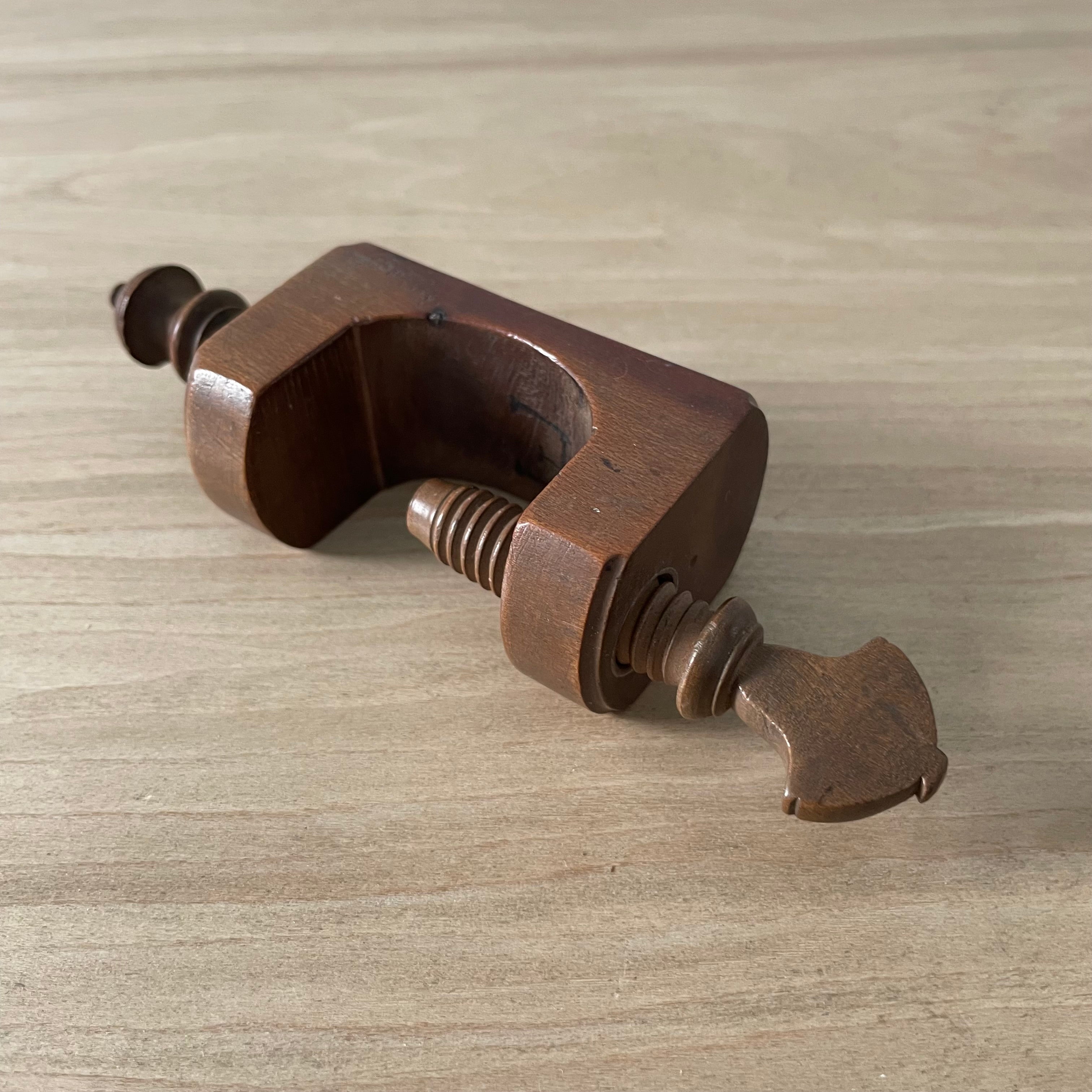 Antique Hardwood Sewing Clamp