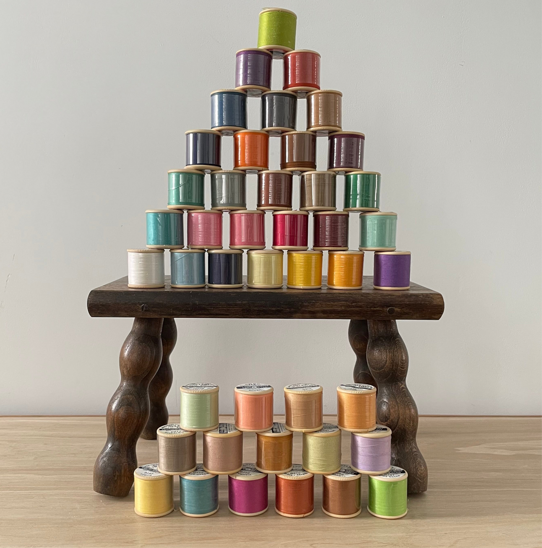 Vintage Dewhurst Sylko Cotton Reels Spools (Plastic) - Unpierced
