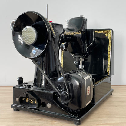 Singer 221K Featherweight Sewing Machine – 1951 Centennial Edition – With Case &amp; Accessories