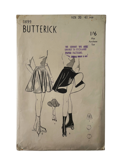 Butterick 3899 Womens Size 20 Skirt FF *