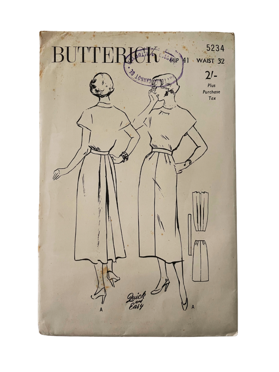 Butterick 5234 Womens Waist 32&quot; Skirt FF *