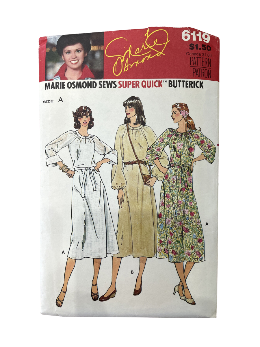 Butterick 6119 Womens Size 8-12 Dress *