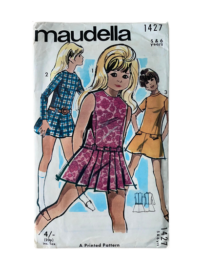 Maudella 1427 Girls Size 5-6 Dress