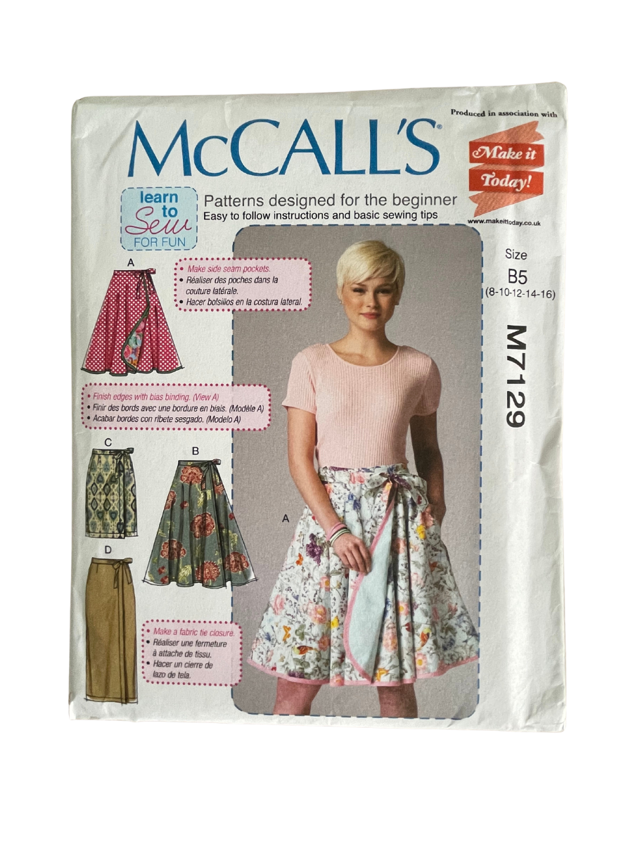 McCalls M7129 Womens Size 8-16 Skirt FF *