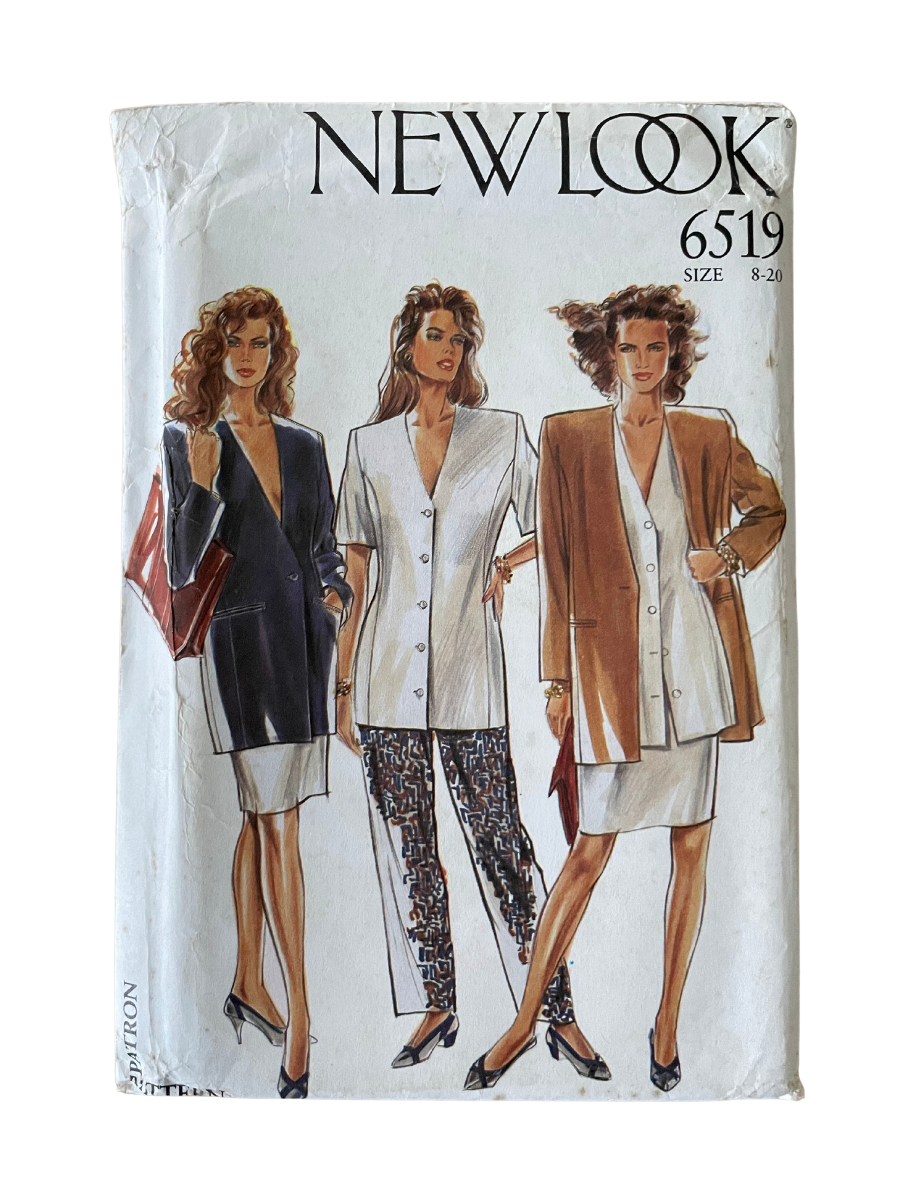 New Look 6519 Womens Size 6-18 Jacket Blouse Skirt Trousers FF