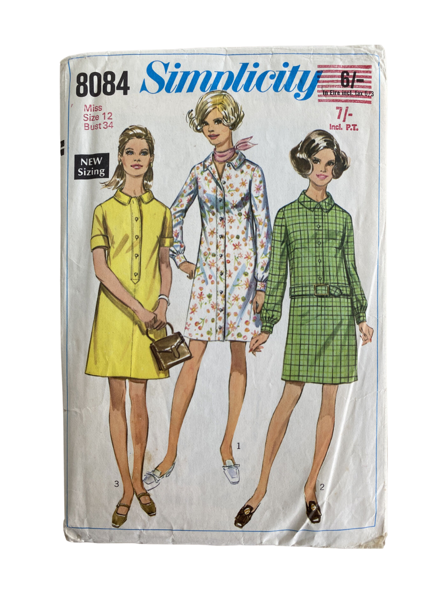 Simplicity 8084 Size 12 Dress *