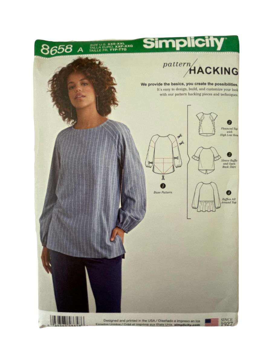 Simplicity 8658 Womens Size L Top FF