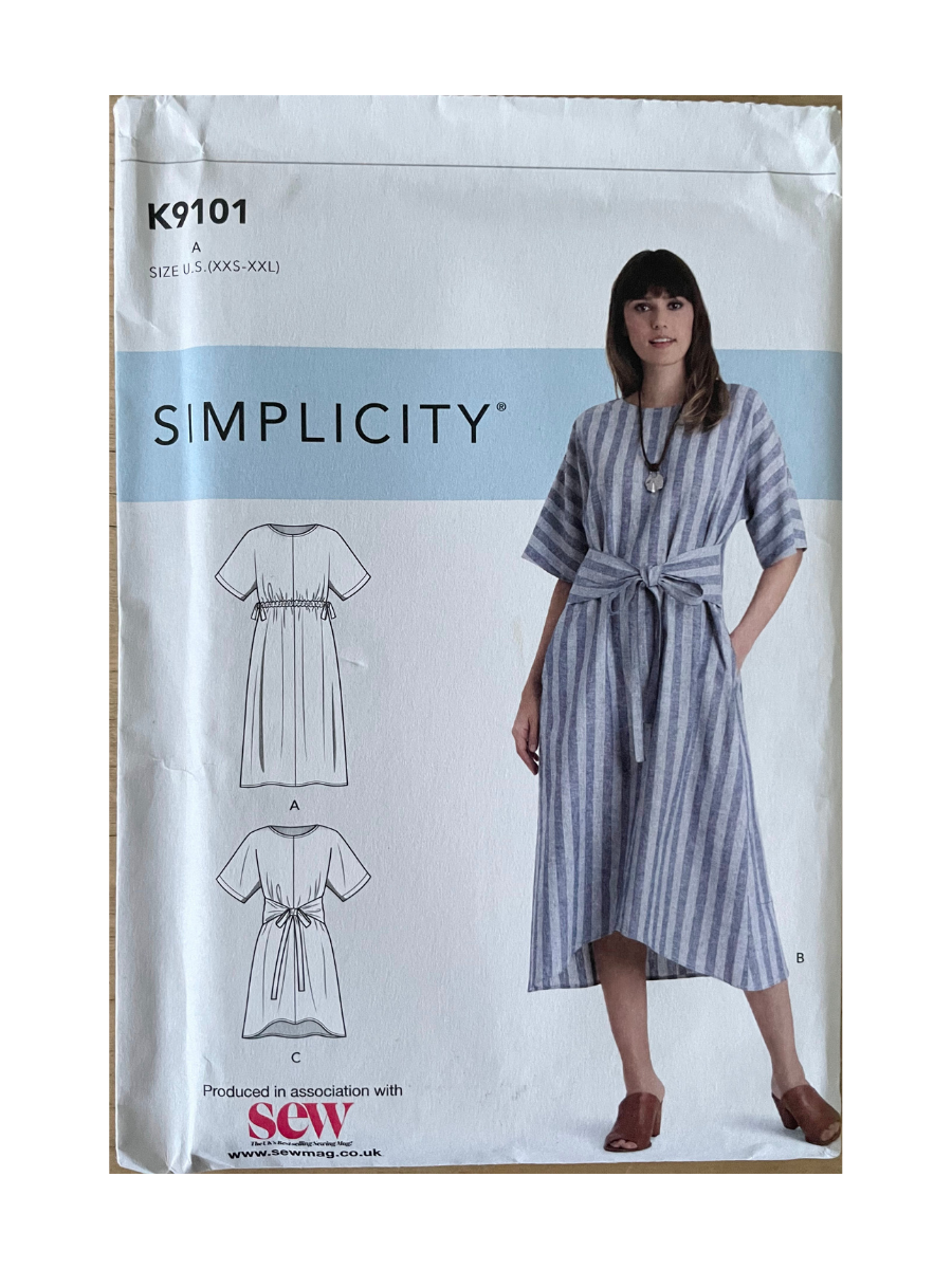 Simplicity K9101 Womens XXS-XXL Dress FF