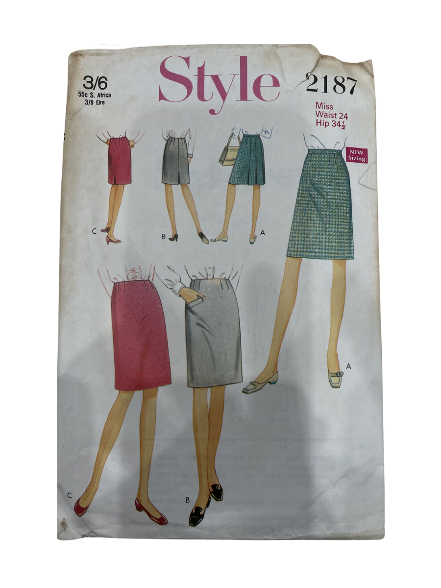 Style 2187 Womens Waist 24” Skirt