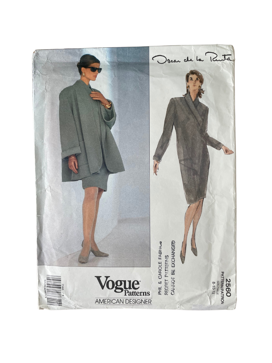 Vogue 2560 Womens Size 6-10 Jacket Dress